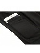 Shorts de compressão Fitness Unissex com Bolso