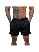 Short Masculino 2 em 1 de Treino Academia Com Bolso Compressão Forro Duplo Elastico Dryfit