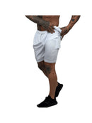 Short Masculino 2 em 1 de Treino Academia Com Bolso Compressão Forro Duplo Elastico Dryfit