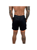 Short Masculino 2 em 1 de Treino Academia Com Bolso Compressão Forro Duplo Elastico Dryfit