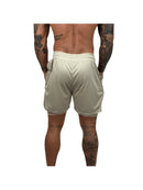Short Masculino 2 em 1 de Treino Academia Com Bolso Compressão Forro Duplo Elastico Dryfit