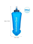 Garrafa de Água Squeeze Dobrável 500ml