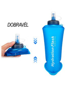 Garrafa de Água Squeeze Dobrável 500ml