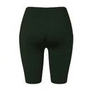 Shorts de compressão Fitness Unissex com Bolso