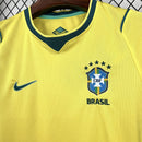 Camisa Futebol Brasil Copa do Mundo 26/27 I Torcedor Amarela Feminina