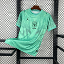 Camisa Futebol Goleiro Brasil Copa do Mundo 2026 Torcedor Verde Masculina