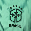 Camisa Futebol Goleiro Brasil Copa do Mundo 2026 Torcedor Verde Masculina