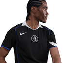Camisa Futebol Chelsea III 25/26 Torcedor Total 90 Nike Preta Masculina