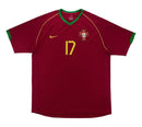 Camisa Portugal Home 2006 - Vinho