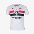 Camisa São Paulo I New Balance 26/27 Torcedor Branca