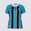 Camisa Umbro Grêmio I 2025 Feminina Jogadora Azul