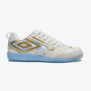 Chuteira Umbro Futsal Pro 5 Bump Kintsugi Branco/Azul