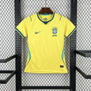 Camisa Futebol Brasil Copa do Mundo 26/27 I Torcedor Amarela Feminina