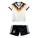 Kit Conjunto Infantil Alemanha Home Copa do Mundo 2026 Branco