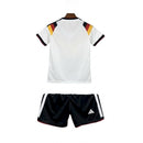 Kit Conjunto Infantil Alemanha Home Copa do Mundo 2026 Branco
