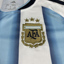 Kit Conjunto Infantil Argentina Home Copa do Mundo 2026 Listrado