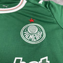 Kit Conjunto Infantil Palmeiras Home 26/27 Verde