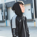 Moletom Joma Street Hoodie Preto/Cinza